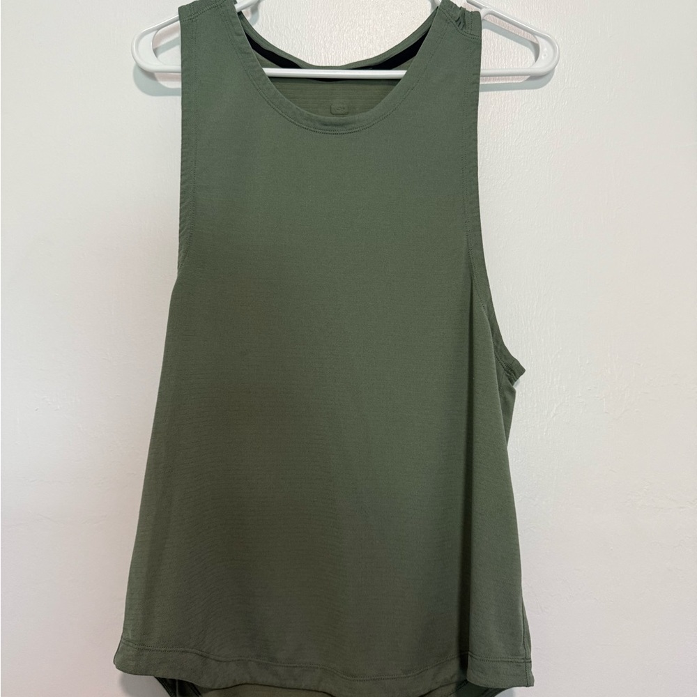 Lululemon Womens Green Tank Top (Chest-36'') Size 8 Athletic